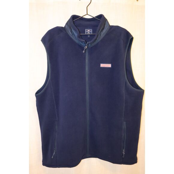 Vineyard Vines Men's XXL Fleece Vest - Picture 3 of 7